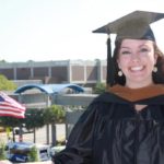 UNF graduation with an MBA